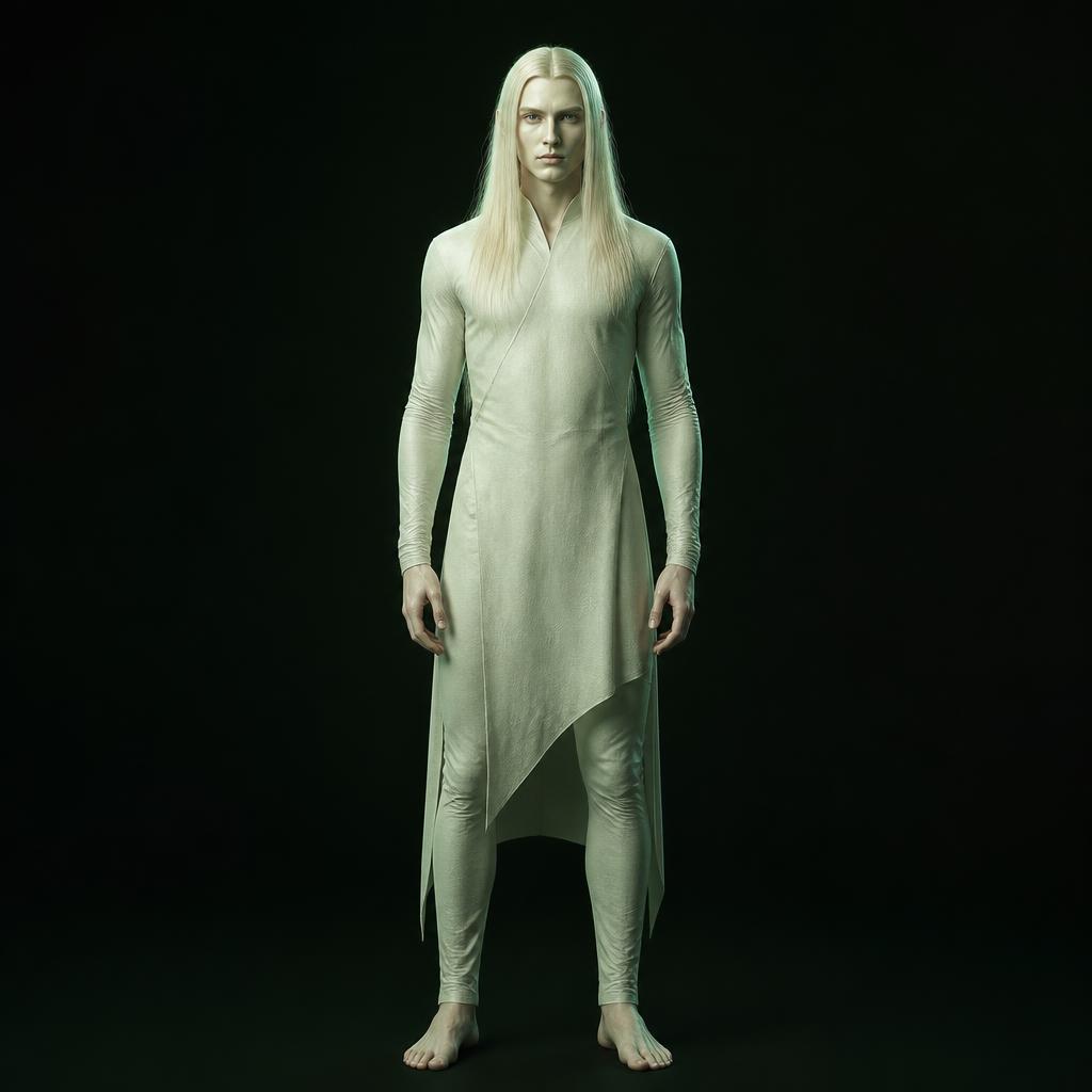 Conceptual illustration of the Nordic/Pleiadian archetype (diagram, not a photograph)